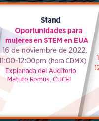 Stand: Oportunidades para mujeres en STEM en EUA